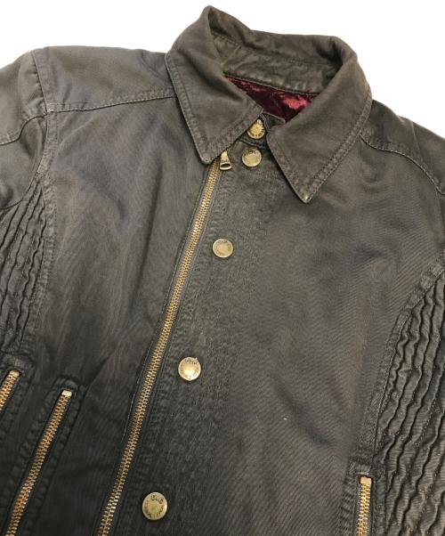 DOLCE & GABBANA（ドルチェ＆ガッバーナ）DOLCE & GABBANA (ドルチェ＆ガッバーナ) 多重ジップジャケット オリーブ サイズ:Sの古着・服飾アイテム