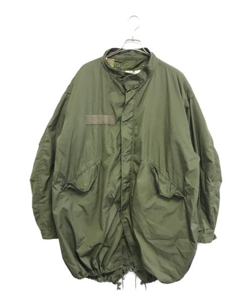 VINTAGE MILITARY（ヴィンテージ ミリタリー）VINTAGE MILITARY (ヴィンテージ ミリタリー) M-65 フィッシュテールパーカー グリーン サイズ:XLの古着・服飾アイテム
