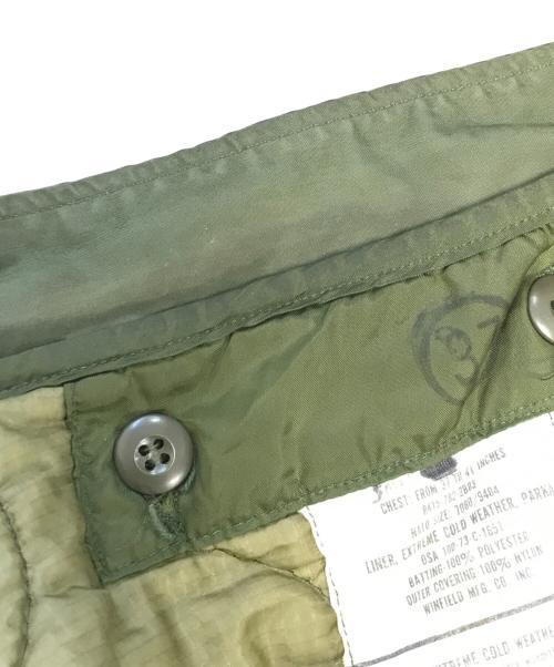 VINTAGE MILITARY（ヴィンテージ ミリタリー）VINTAGE MILITARY (ヴィンテージ ミリタリー) M-65 フィッシュテールパーカー グリーン サイズ:XLの古着・服飾アイテム