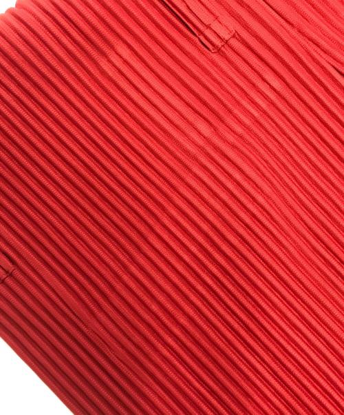 HOMME PLISSE ISSEY MIYAKE（オム プリッセ イッセイ ミヤケ）HOMME PLISSE ISSEY MIYAKE (オム プリッセ イッセイ ミヤケ) ジャンプスーツ レッド サイズ:1の古着・服飾アイテム