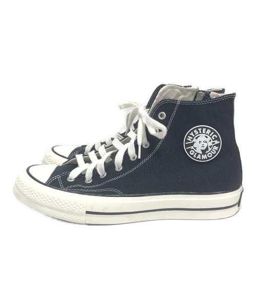 Hysteric Glamour（ヒステリックグラマー）Hysteric Glamour (ヒステリックグラマー) ハイカットスニーカー ブラック サイズ:27の古着・服飾アイテム