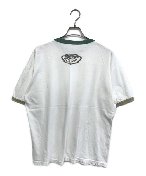 Gulver（ガリバー）Gulver (ガリバー) NO DOUBT(ノーダウト)リンガーTシャツ ホワイト サイズ:XLの古着・服飾アイテム