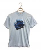 sports wearスポーツウェア）の古着「プリントTシャツ」｜スカイブルー