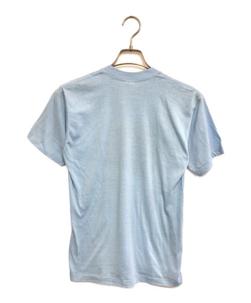 sports wear（スポーツウェア）sports wear (スポーツウェア) プリントTシャツ スカイブルー サイズ:Lの古着・服飾アイテム