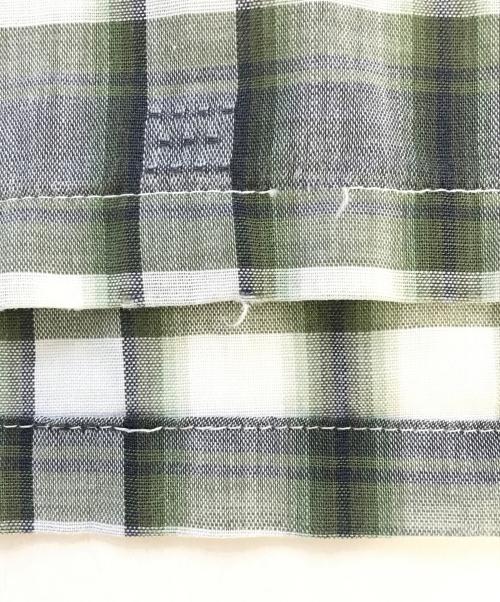 TOWN CRAFT（タウンクラフト）TOWN CRAFT (タウンクラフト) チェックシャツ グリーン サイズ:Lの古着・服飾アイテム