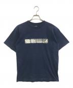 VINTAGEヴィンテージ）の古着「プリントTシャツ」｜ネイビー