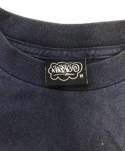 VINTAGE（ヴィンテージ）VINTAGE (ヴィンテージ) プリントTシャツ ネイビー サイズ:Mの古着・服飾アイテム