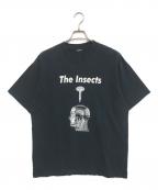 VINTAGEヴィンテージ）の古着「プリントTシャツ」｜ブラック