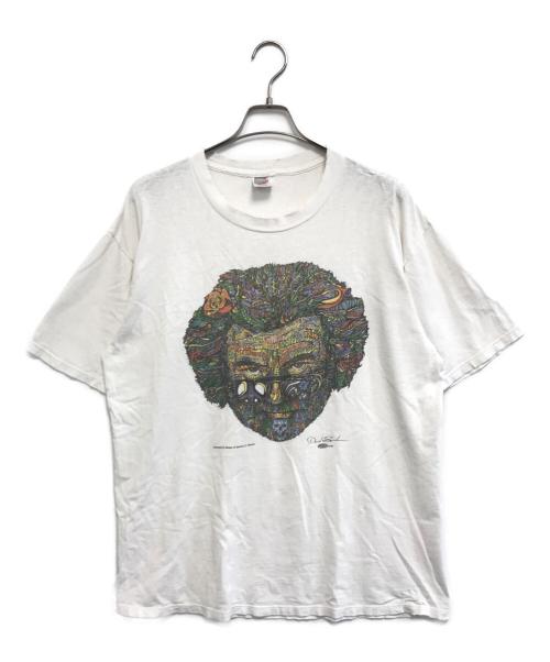 アーティストTシャツ（アーティストTシャツ）アーティストTシャツ (アーティストTシャツ) jerry garcia(ジェリー・ガルシア) アーティストTシャツ ホワイト サイズ:XLの古着・服飾アイテム