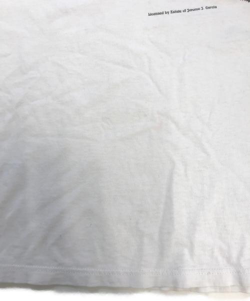 アーティストTシャツ（アーティストTシャツ）アーティストTシャツ (アーティストTシャツ) jerry garcia(ジェリー・ガルシア) アーティストTシャツ ホワイト サイズ:XLの古着・服飾アイテム