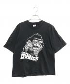 JERZEESジャージーズ）の古着「プリントTシャツ」｜ブラック