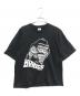 JERZEES（ジャージーズ）の古着「プリントTシャツ」｜ブラック