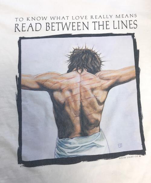H.L.MILLER（エイチエルミラー）H.L.MILLER (エイチエルミラー) プリントTシャツ アイボリー サイズ:Lの古着・服飾アイテム