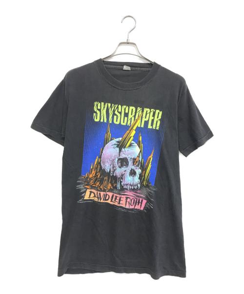 VINTAGE（ヴィンテージ）VINTAGE (ヴィンテージ) david lee roth(デイヴィッド・リー・ロス)プリントTシャツ ブラック サイズ:不明の古着・服飾アイテム
