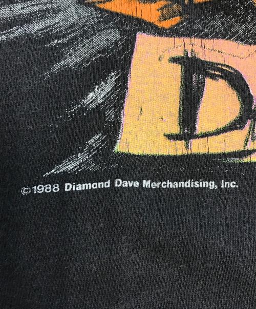 VINTAGE（ヴィンテージ）VINTAGE (ヴィンテージ) david lee roth(デイヴィッド・リー・ロス)プリントTシャツ ブラック サイズ:不明の古着・服飾アイテム