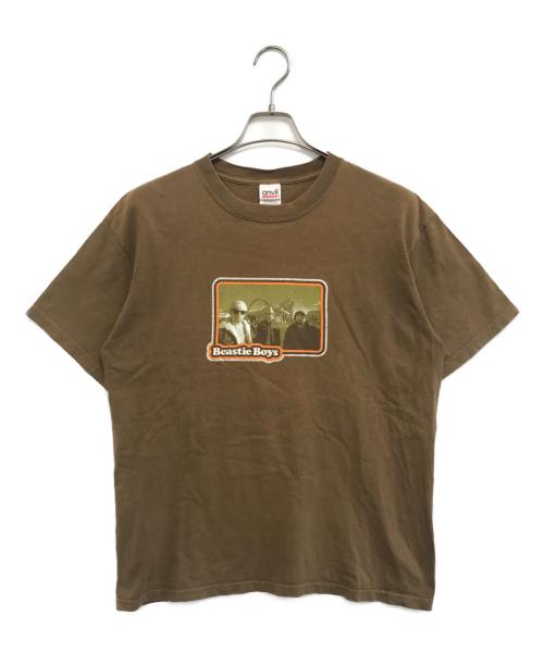 バンドTシャツ（バンドTシャツ）バンドTシャツ (バンドTシャツ) 00s beastie boys(ビースティ・ボーイズ) バンドTシャツ ブラウン サイズ:Mの古着・服飾アイテム