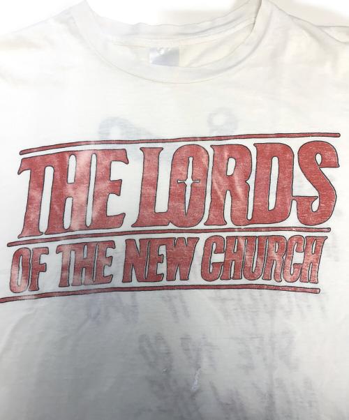 Spring Ford（スプリング フォード）Spring Ford (スプリング フォード) 80s the loads of the new church(ロードオブザニューチャーチ)プリントTシャツ ホワイト サイズ:不明の古着・服飾アイテム