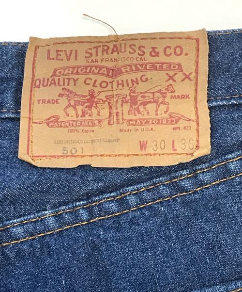LEVI'S（リーバイス）LEVI'S (リーバイス) ヴィンテージデニム インディゴ サイズ:76cm (W30)の古着・服飾アイテム