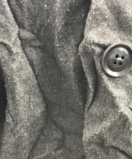 Yohji Yamamoto pour homme（ヨウジヤマモト プールオム）Yohji Yamamoto pour homme (ヨウジヤマモト プールオム) シワ加工テーラードジャケット グレー サイズ:SIZE 2の古着・服飾アイテム