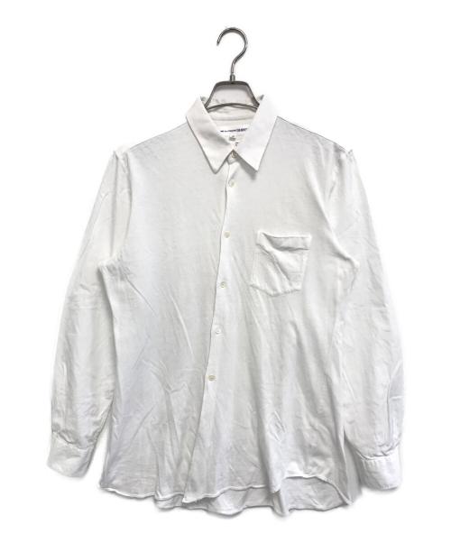 COMME des GARCONS SHIRT（コムデギャルソンシャツ）COMME des GARCONS SHIRT (コムデギャルソンシャツ) 切替シャツ ホワイト サイズ:Mの古着・服飾アイテム