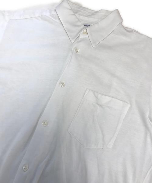 COMME des GARCONS SHIRT（コムデギャルソンシャツ）COMME des GARCONS SHIRT (コムデギャルソンシャツ) 切替シャツ ホワイト サイズ:Mの古着・服飾アイテム