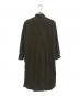 COMME des GARCONS (コムデギャルソン) 縮絨シャツワンピース ブラウン サイズ:S：23000円