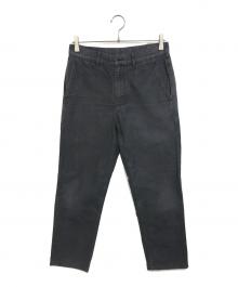 COMME des GARCONS HOMME PLUS（コムデギャルソンオムプリュス）の古着「コットンパンツ」｜ブラック