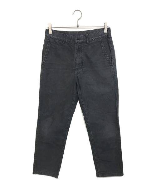 COMME des GARCONS HOMME PLUS（コムデギャルソンオムプリュス）COMME des GARCONS HOMME PLUS (コムデギャルソンオムプリュス) コットンパンツ ブラック サイズ:XSの古着・服飾アイテム