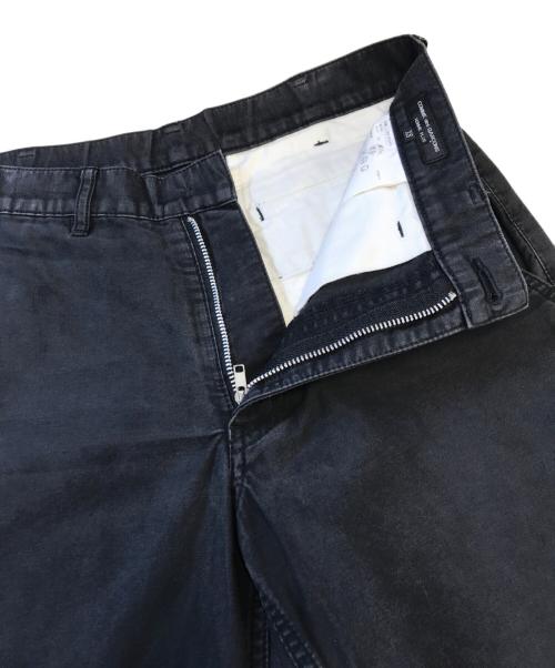 COMME des GARCONS HOMME PLUS（コムデギャルソンオムプリュス）COMME des GARCONS HOMME PLUS (コムデギャルソンオムプリュス) コットンパンツ ブラック サイズ:XSの古着・服飾アイテム
