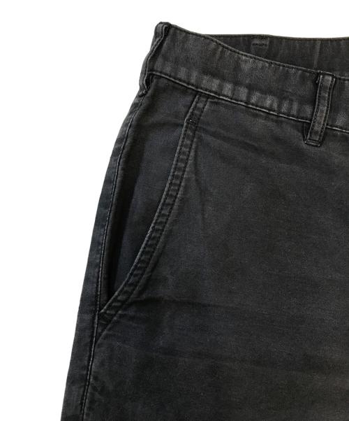 COMME des GARCONS HOMME PLUS（コムデギャルソンオムプリュス）COMME des GARCONS HOMME PLUS (コムデギャルソンオムプリュス) コットンパンツ ブラック サイズ:XSの古着・服飾アイテム