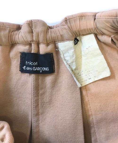 tricot COMME des GARCONS（トリココムデギャルソン）tricot COMME des GARCONS (トリココムデギャルソン) プリーツスカート ベージュ サイズ:Mの古着・服飾アイテム