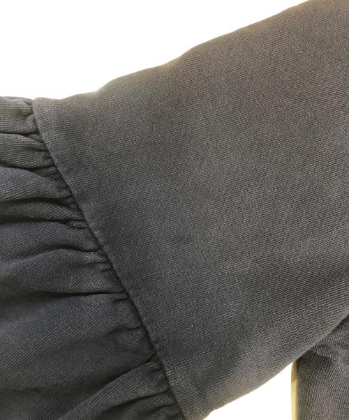 DRIES VAN NOTEN（ドリスヴァンノッテン）DRIES VAN NOTEN (ドリスヴァンノッテン) 袖フレアスウェット ネイビー サイズ:Extra Smallの古着・服飾アイテム