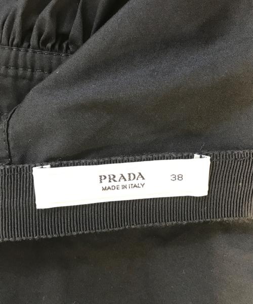 PRADA（プラダ）PRADA (プラダ) ブラウス ブラック サイズ:38の古着・服飾アイテム