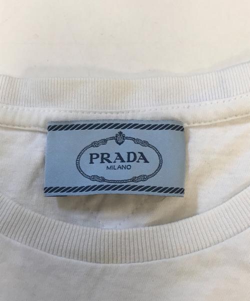 PRADA（プラダ）PRADA (プラダ) Tシャツ ホワイト サイズ:Sの古着・服飾アイテム