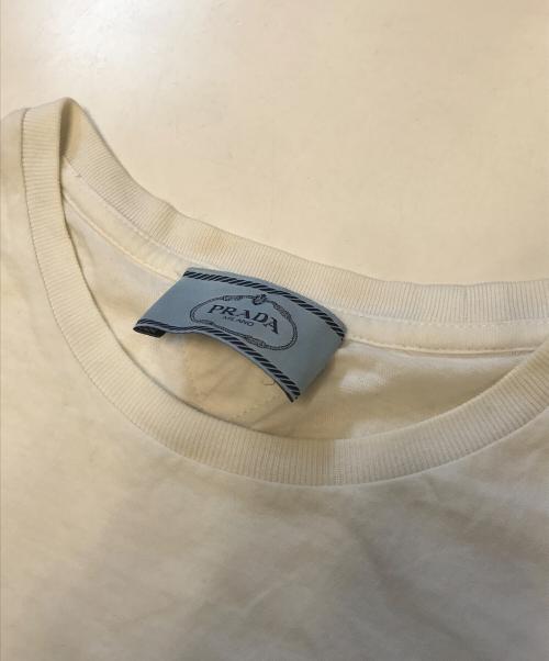 PRADA（プラダ）PRADA (プラダ) Tシャツ ホワイト サイズ:Sの古着・服飾アイテム