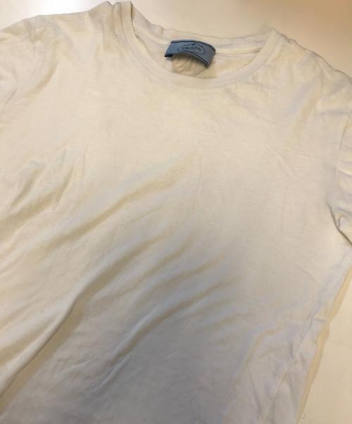 PRADA（プラダ）PRADA (プラダ) Tシャツ ホワイト サイズ:Sの古着・服飾アイテム