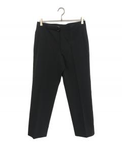 中古・古着通販】PRADA (プラダ) ロゴプレートナイロンパンツ ブラック