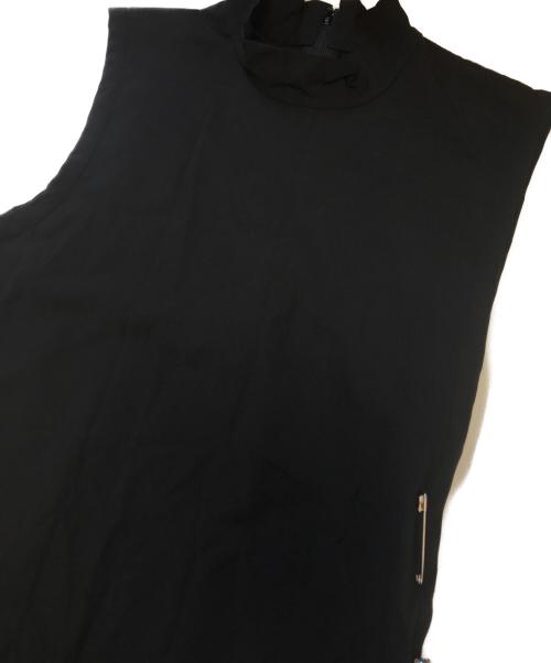 COMME des GARCONS（コムデギャルソン）COMME des GARCONS (コムデギャルソン) ノースリーブワンピース ブラック サイズ:Mの古着・服飾アイテム