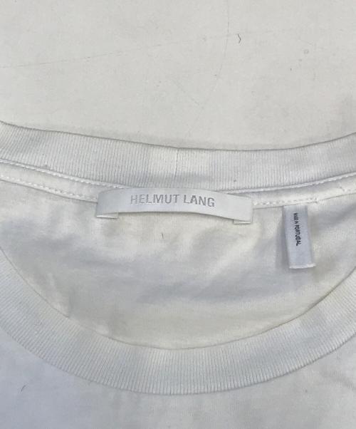 HELMUT LANG（ヘルムートラング）HELMUT LANG (ヘルムートラング) バックロゴロングスリーブカットソー イエロー サイズ:Sの古着・服飾アイテム