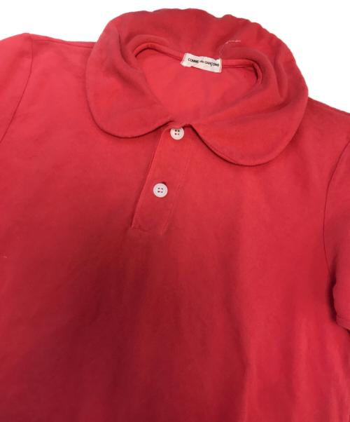 COMME des GARCONS（コムデギャルソン）COMME des GARCONS (コムデギャルソン) 丸襟ポロシャツ ピンク サイズ:表記なしの古着・服飾アイテム