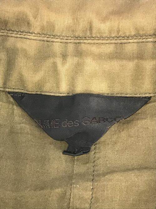 COMME des GARCONS（コムデギャルソン）COMME des GARCONS (コムデギャルソン) フリルドッキングジャケット グリーン サイズ:Mの古着・服飾アイテム