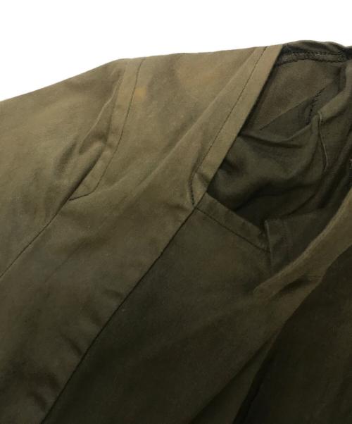 COMME des GARCONS（コムデギャルソン）COMME des GARCONS (コムデギャルソン) フリルドッキングジャケット グリーン サイズ:Mの古着・服飾アイテム