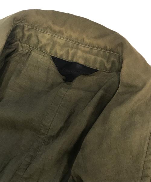 COMME des GARCONS（コムデギャルソン）COMME des GARCONS (コムデギャルソン) フリルドッキングジャケット グリーン サイズ:Mの古着・服飾アイテム