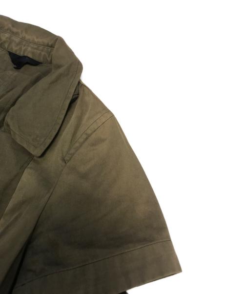 COMME des GARCONS（コムデギャルソン）COMME des GARCONS (コムデギャルソン) フリルドッキングジャケット グリーン サイズ:Mの古着・服飾アイテム