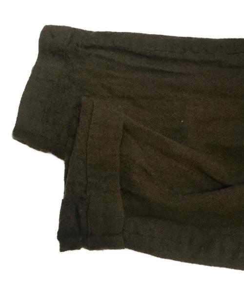 COMME des GARCONS（コムデギャルソン）COMME des GARCONS (コムデギャルソン) スタンドカラー縮絨ジャケット オリーブ サイズ:Mの古着・服飾アイテム