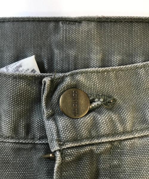 CarHartt（カーハート）CarHartt (カーハート) ダブルニーダックパンツ モスグリーン サイズ:W32×L36の古着・服飾アイテム