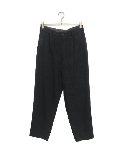 COMME des GARCONS HOMME（コムデギャルソン オム）COMME des GARCONS HOMME (コムデギャルソン オム) ウールスラックス ブラック サイズ:Sの古着・服飾アイテム