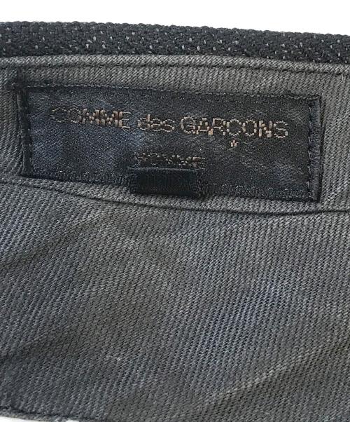 COMME des GARCONS HOMME（コムデギャルソン オム）COMME des GARCONS HOMME (コムデギャルソン オム) ウールスラックス ブラック サイズ:Sの古着・服飾アイテム