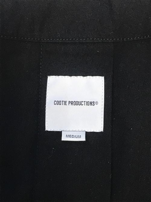 COOTIE PRODUCTIONS（クーティープロダクツ）COOTIE PRODUCTIONS (クーティープロダクツ) Garment Dyed Lapel Jacket ブラック サイズ:Mの古着・服飾アイテム