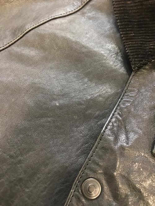 EGO TRIPPING（エゴ トリッピング）EGO TRIPPING (エゴ トリッピング) CARRIER LEATHER JACKET ブラック サイズ:48の古着・服飾アイテム